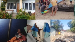 Gempa Susulan Terus Mengguncang Flores, Rumah Pastoran Paroki Weleng Terancam Roboh, Pastor dan Karyawan Mengungsi ke Tenda Darurat