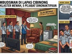 Sidak Ombudsman di Lapas Cibinong Bongkar Klaster Mewah, 5 Pejabat Dinonaktifkan
