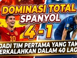 Spanyol Lumat Kroasia 4-1, Jadi Tim Pertama yang Tak Terkalahkan dalam 40 Laga