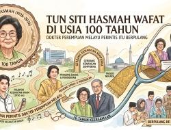Tun Siti Hasmah Wafat di Usia 100 Tahun, Dokter Perempuan Melayu Perintis Itu Berpulang