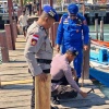 Sat Polairud Polres Manggarai Barat Bergerak Cepat Perbaiki Jembatan Dermaga Kampung Ujung