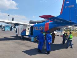 Pesawat Polri Antar Jenazah Dokter Hewan Korban KKB Papua ke Maumere