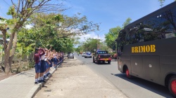 Dari Tanggap Bencana hingga Trauma Healing, 101 Brimob Pulang dengan Kenangan dari Flores