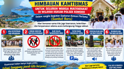 Kapolsek Komodo Imbau Warga Jaga Kamtibmas Saat Gelar Acara Komuni Pertama