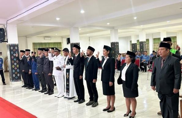 Kamilus Pangge Resmi Jadi Camat Pacar, Gantikan Ferdinandus Pelong