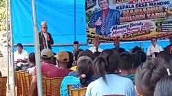 Nomor Urut 1 dan Petahana, MSK Optimistis Raih Dukungan Mayoritas Warga pada Pilkades Manong