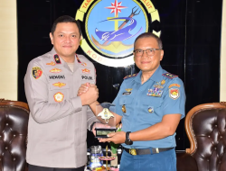 Perkuat Stabilitas Papua Barat Daya, Kodaeral XIV Sorong dan Polda Tingkatkan Sinergi