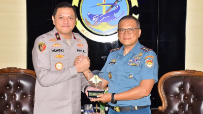 Perkuat Stabilitas Papua Barat Daya, Kodaeral XIV Sorong dan Polda Tingkatkan Sinergi